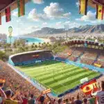 Weltmeisterschaft 2030 Gran Canaria . Fussball