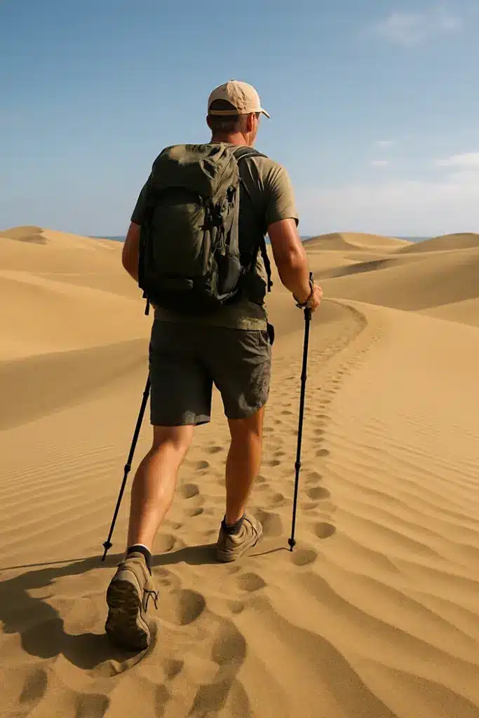 Die Dünen von Maspalomas hautnah