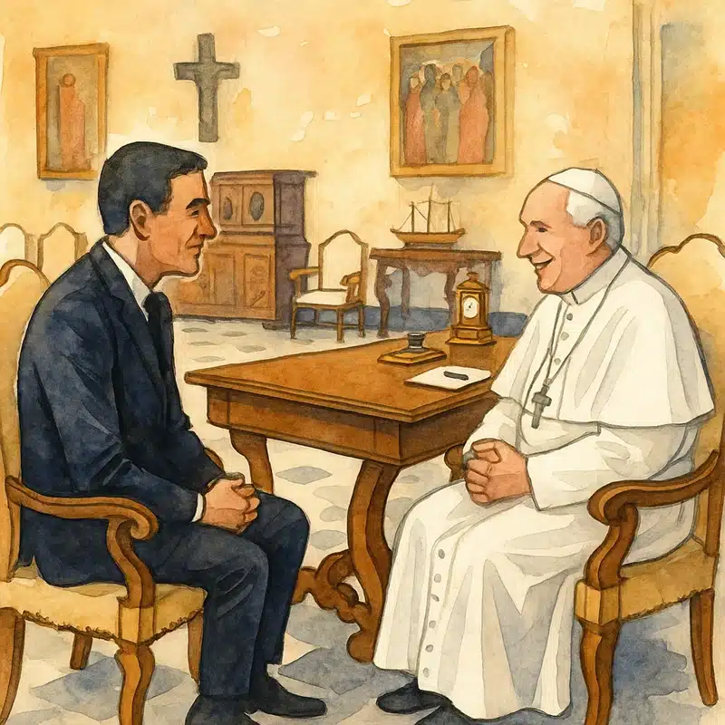 Sánchez lädt Papst Leo XIV ein