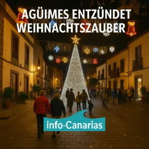 Agüimes entzündet Weihnachtszauber