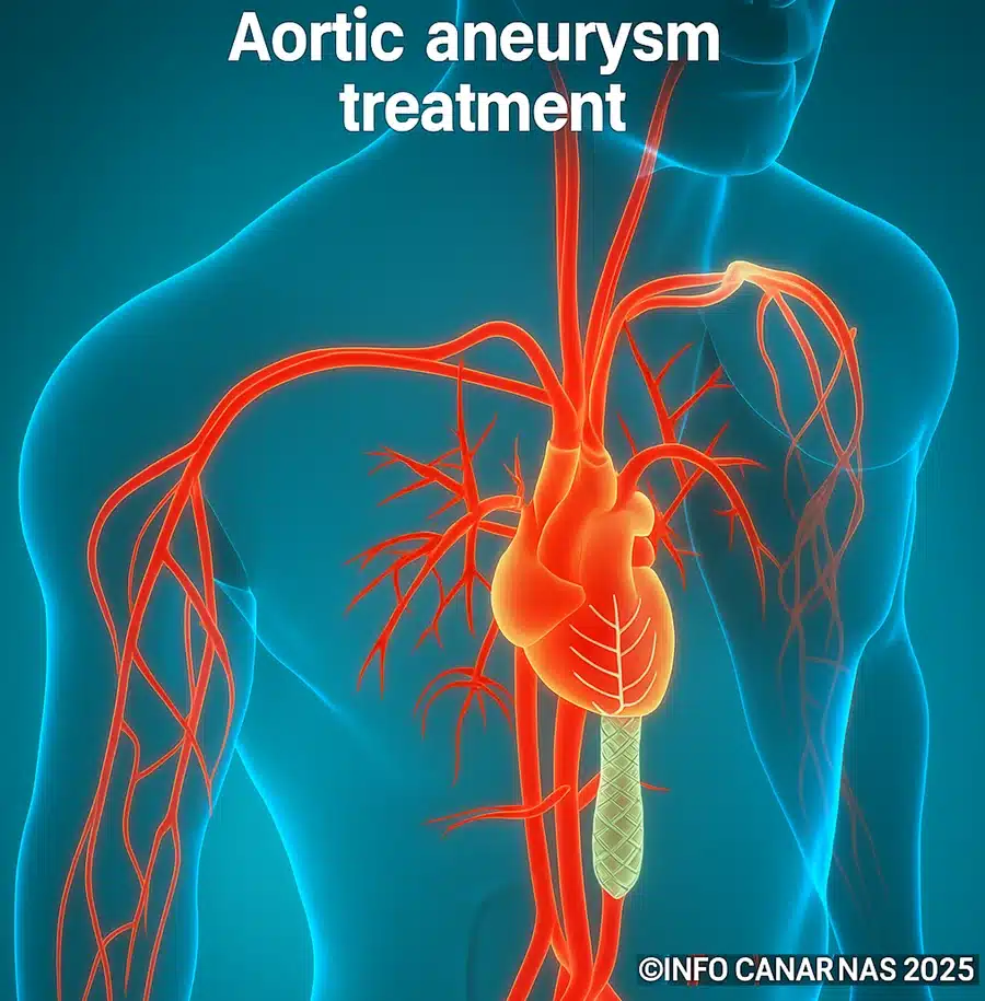 Fortschritte bei Aortenaneurysmen Behandlung
