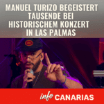 Manuel Turizo begeistert Tausende bei historischem Konzert in Las Palmas