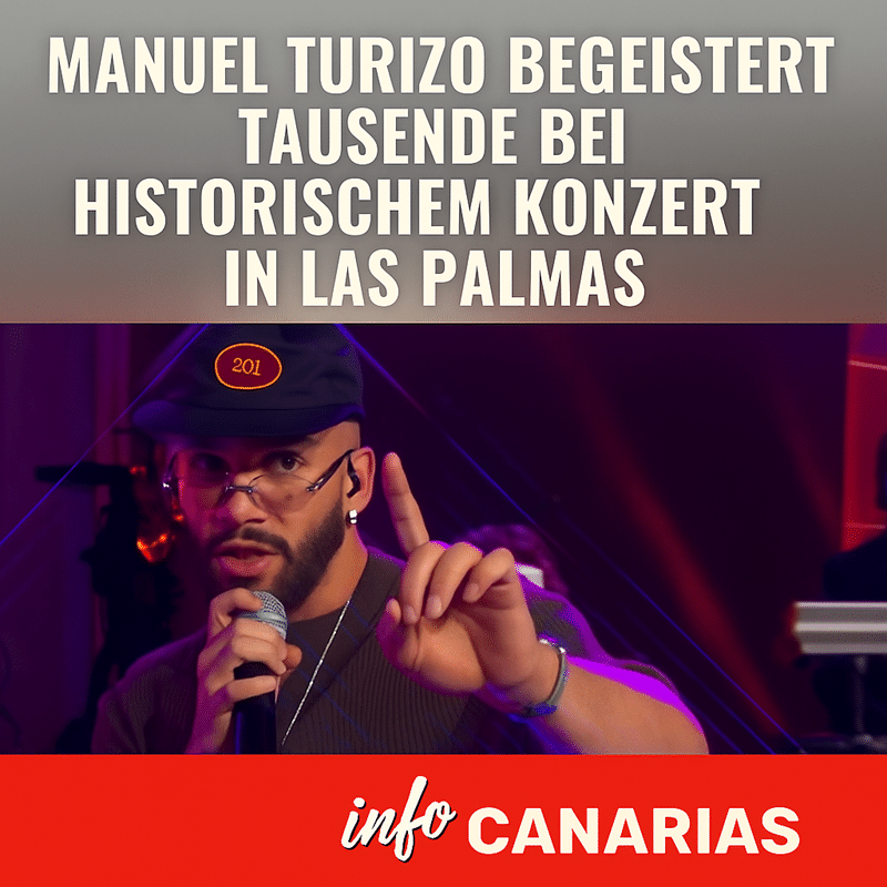 Manuel Turizo begeistert Tausende bei historischem Konzert in Las Palmas