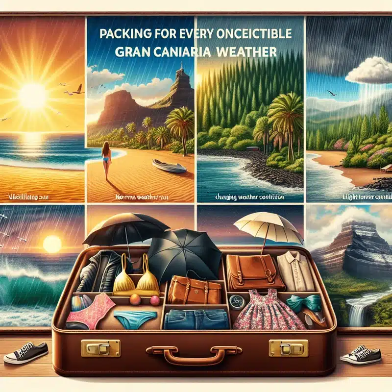 Für jedes Wetter gewappnet auf Gran Canaria