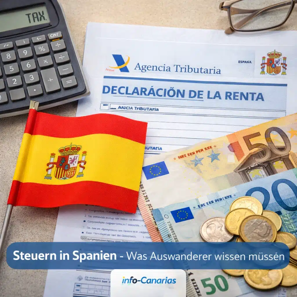 Steuern in Spanien - Was Auswanderer wissen müssen