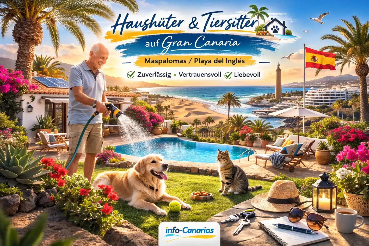 Haushüter & Tiersitter in Maspalomas und Playa del Inglés